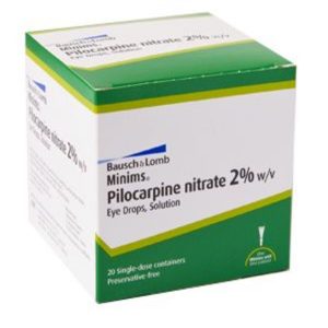 Mimims Pilocarpine 2% Eye Drops - Preservative Free, 20 SDU