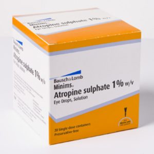 Minims Atropine Sulphate 1% Eye Drops, 20 Single Unit Dose