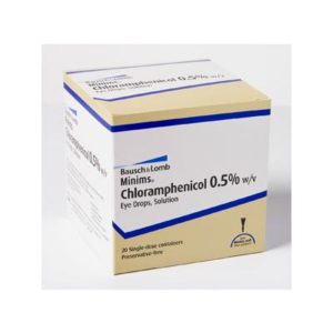 Minims Chloramphenicol Eye Drops - Preservative Free, 20 SDU