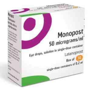 Monopost Latanoprost Eye Drops Single Dose Unit, 90 DOSES
