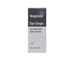 Mydrilate Eye Drops 0.5% - Cyclopentolate, 5ml