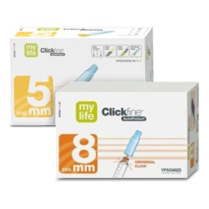 Mylife Clickfine AutoProtect Safety Pen Needles 5mm
