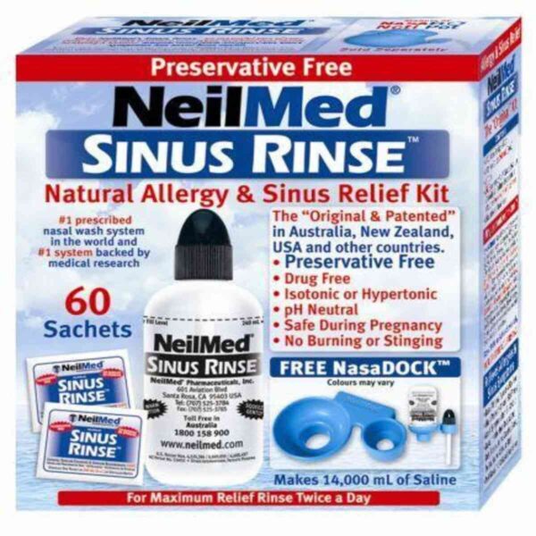 Neilmed Sinus Rinse Kit, 60 Sachet