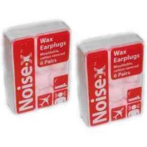 Noise-X Mouldable Cotton Covered Wax Ear Plugs
