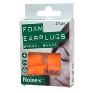 Noise-x Foam Barrel Earplugs