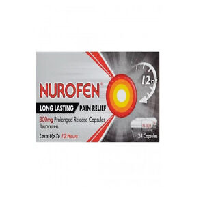 Nurofen 300mg Long Lasting Capsules, 24 Capsules