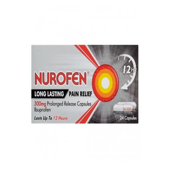 Nurofen 300mg Long Lasting Capsules, 24 Capsules