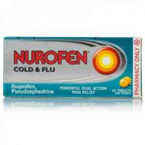 Nurofen Cold And Flu Relief Tablets, 24 Tablets