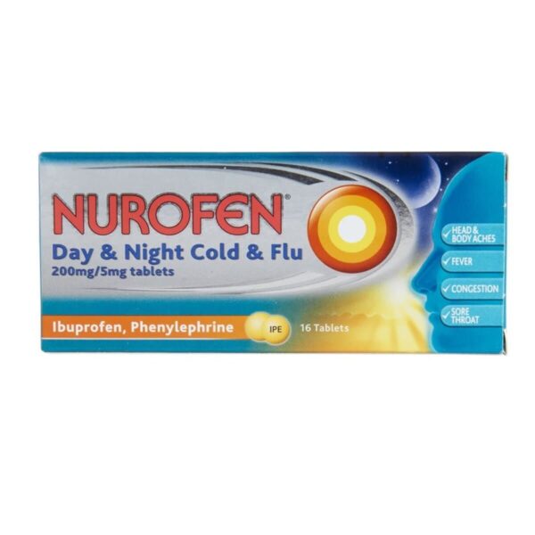 Nurofen Cold & Flu Day And Night Relief Tablets