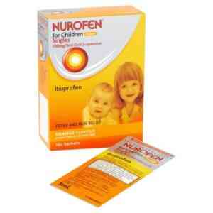 Nurofen For Children Sachets Orange 16 Sachets