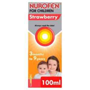 Nurofen For Children Strawberry Ibuprofen 100ml
