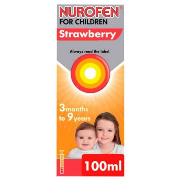 Nurofen For Children Strawberry Ibuprofen 100ml