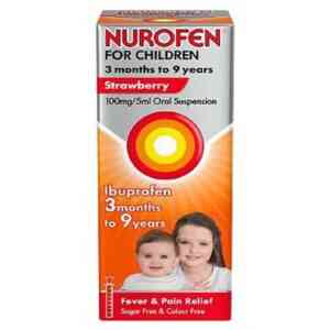 Nurofen For Children Strawberry Ibuprofen, 200ml