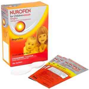 Nurofen For Children Strawberry Sachets 16 Sachets