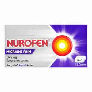 Nurofen Migraine Pain 342mg Tablets,12 Tablets