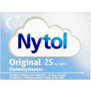Nytol Original 25mg Tablets, 20 Tablets