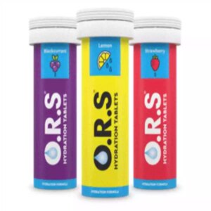 ORS Hydration Salts Tablet Lemon, 12 Soluble Tablets