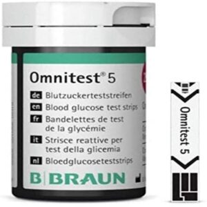 Omnitest 5 Blood Glucose Test Strips