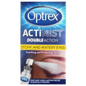 Optrex ActiMist Double Action Eye Spray - Itchy And Watery Eyes, 10ml