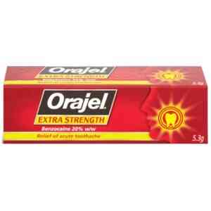 Orajel Extra Strength Dental Gel - Toothache Relief Gel