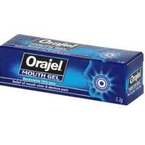 Orajel Mouth Gel Mouth Ulcer Relief Gel