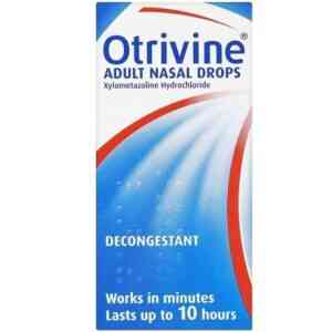 Otrivine Adult Nasal Drops, 10ml