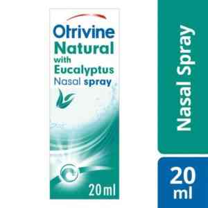 Otrivine Natural With Eucalyptus Nasal Spray, 20ml