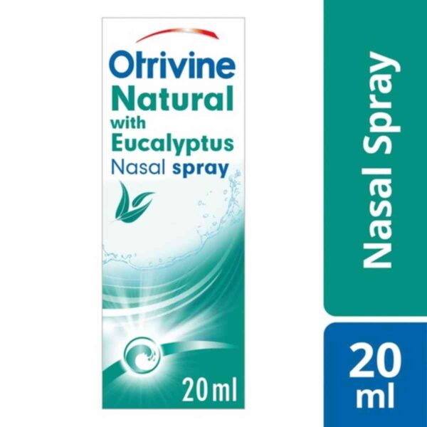 Otrivine Natural With Eucalyptus Nasal Spray, 20ml