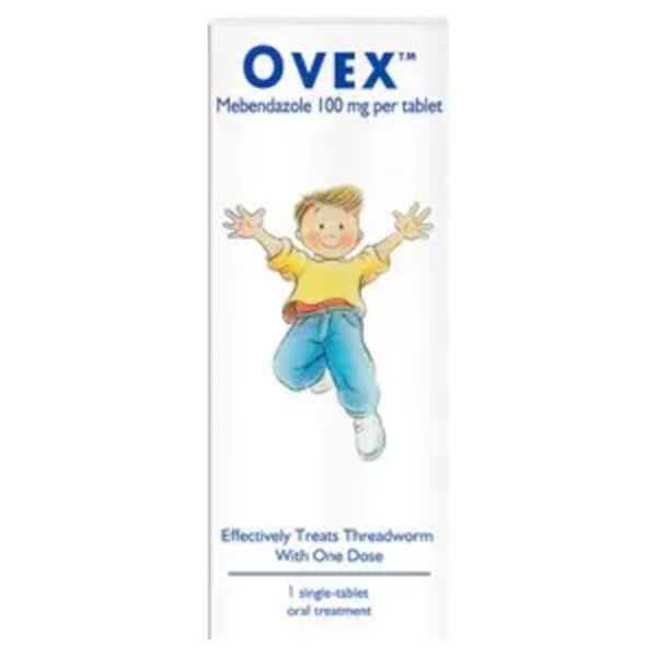 Ovex Tablet - Threadworm Treatment, 1 Single Tablet