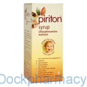 Piriton Hayfever And Allergy Relief Syrup For Children