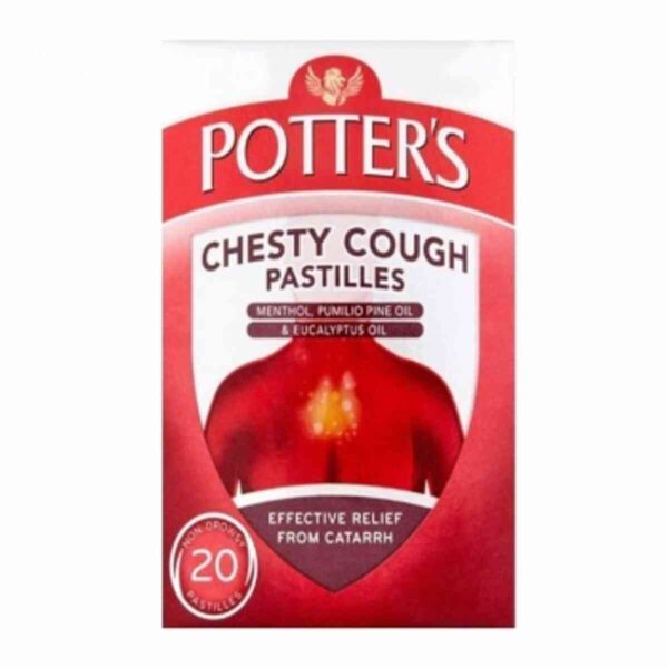 Potters Chesty Cough Pastilles