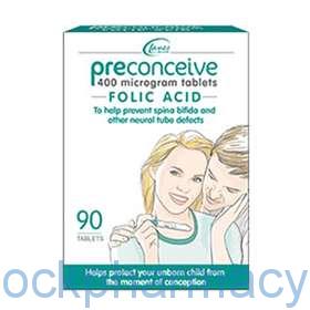Preconceive Folic Acid Tablets 400mcg