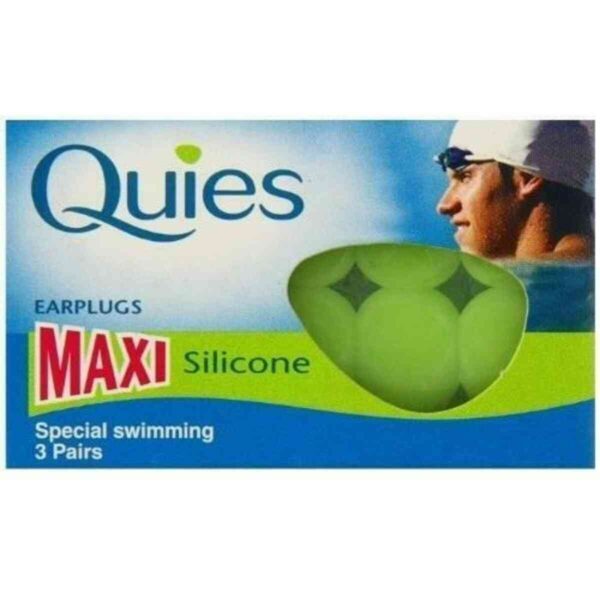 Quies Maxi Silicone Swimming Earplugs