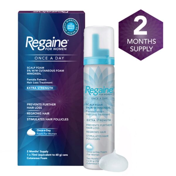 Regaine For Women Foam, 1x75ml
