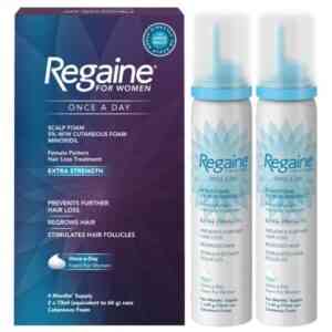 Regaine For Women Foam, 2x75ml