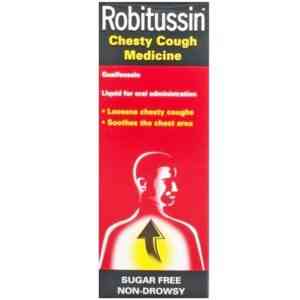 Robitussin Chesty Cough Medicine, 100ml