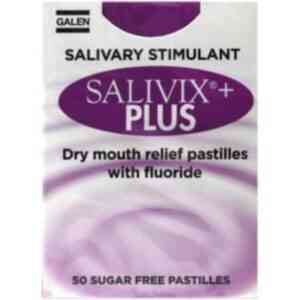 Salivix Plus Dry Mouth Relief Pastilles Sugar Free