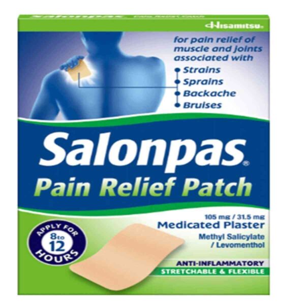 Salonpas Pain Relief Patch, 5 Patches