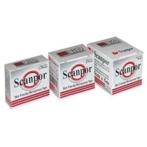 Scanpor Microporous Adhesive Tape, 1 Pack
