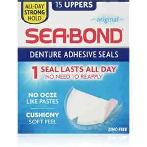 Seabond Denture Fixative Seals Uppers