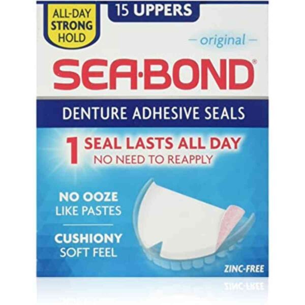 Seabond Denture Fixative Seals Uppers