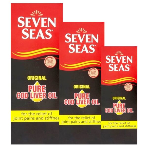 Seven Seas Pure Cod Liver Oil Liquid