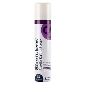 Stericlens Spray - Sterile Saline Spray, 240ml