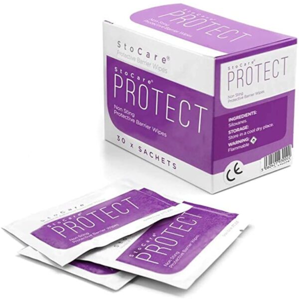 Stocare Protect Non Sting Barrier Wipes, 30 Wipes