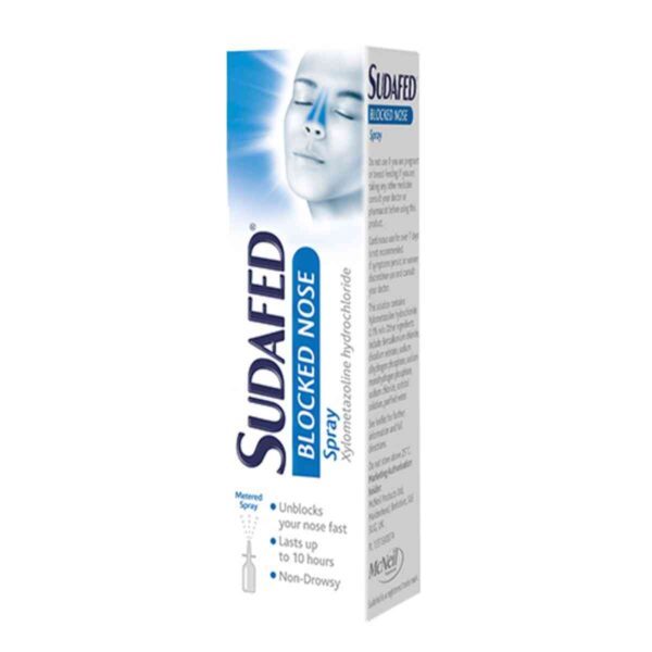 Sudafed Blocked Nose Spray - Congestion Relief Spray, 15ml