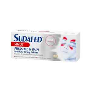 Sudafed Sinus Pressure And Pain