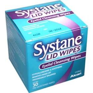 Systane Eyelid Cleansing Wipes, Pack of 30