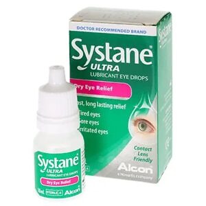 Systane Ultra Lubricating Eye Drops, 10ml