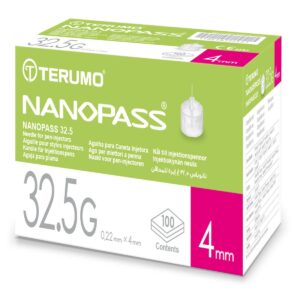 Terumo Nanopass Pen Needles 4mm
