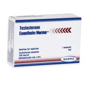 Testosterone Enantate 250mg Injection, 3X1ml